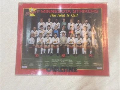 RARE Minnesota Strikers MISL Soccer 1985-86 SGA Team Picture Poster, LOOK-NICE! - Image 1 of 4
