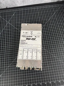 Fuente de alimentación CC TDK Lambda Vega 650 K60050B 12v 40v 24v 5.2 salida múltiple usada - Imagen 1 de 8