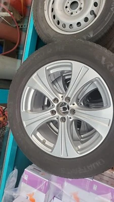 Original Mercedes Felgen 18 Zoll Allwetter bereift.  - Bild 1 von 4