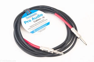 Sweetwater EGSS-10 Pro Audio Cable Musicmover 120SI SS 1/4'' 10' TS-TS V22 - Picture 1 of 5
