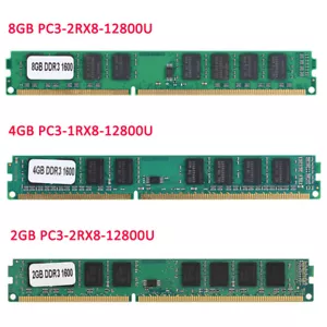 8G 4G 2G DDR3 DDR4 1600/2400 PC12800 PC19200 240/288Pin RAM Desktop Memory LOT T - Picture 1 of 19