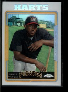 2005 TOPPS CHROME UPDATE REFRACTORS #UH139 JEREMY HARTS NM-MT RC PIRATES