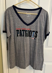 New England Patriots Woman's t-shirt New with tags size XL - Picture 1 of 7