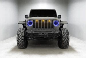 Oracle Oculus Bi-LED Projector Headlights for Jeep JL/Gladiator JT - ColorSHIFT - Picture 1 of 10