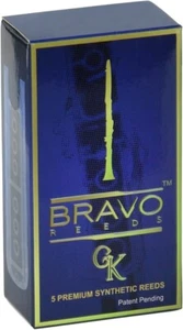 BRAVO SYNTHETIC REEDS FOR Bb TENOR SAXOPHONE - BOX OF 5 - STRENGTH 2.5 BR-TS25 - Picture 1 of 1