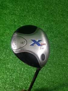 Callaway X Hot 15° RH 3 Fairway Legno R Flex Fujikura Banzai Grafite 44" con Covr - Foto 1 di 11
