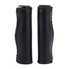 Comfortable and Non Slip Leather Bike Handlebar Cover Grips Enjoy a Smooth Ride