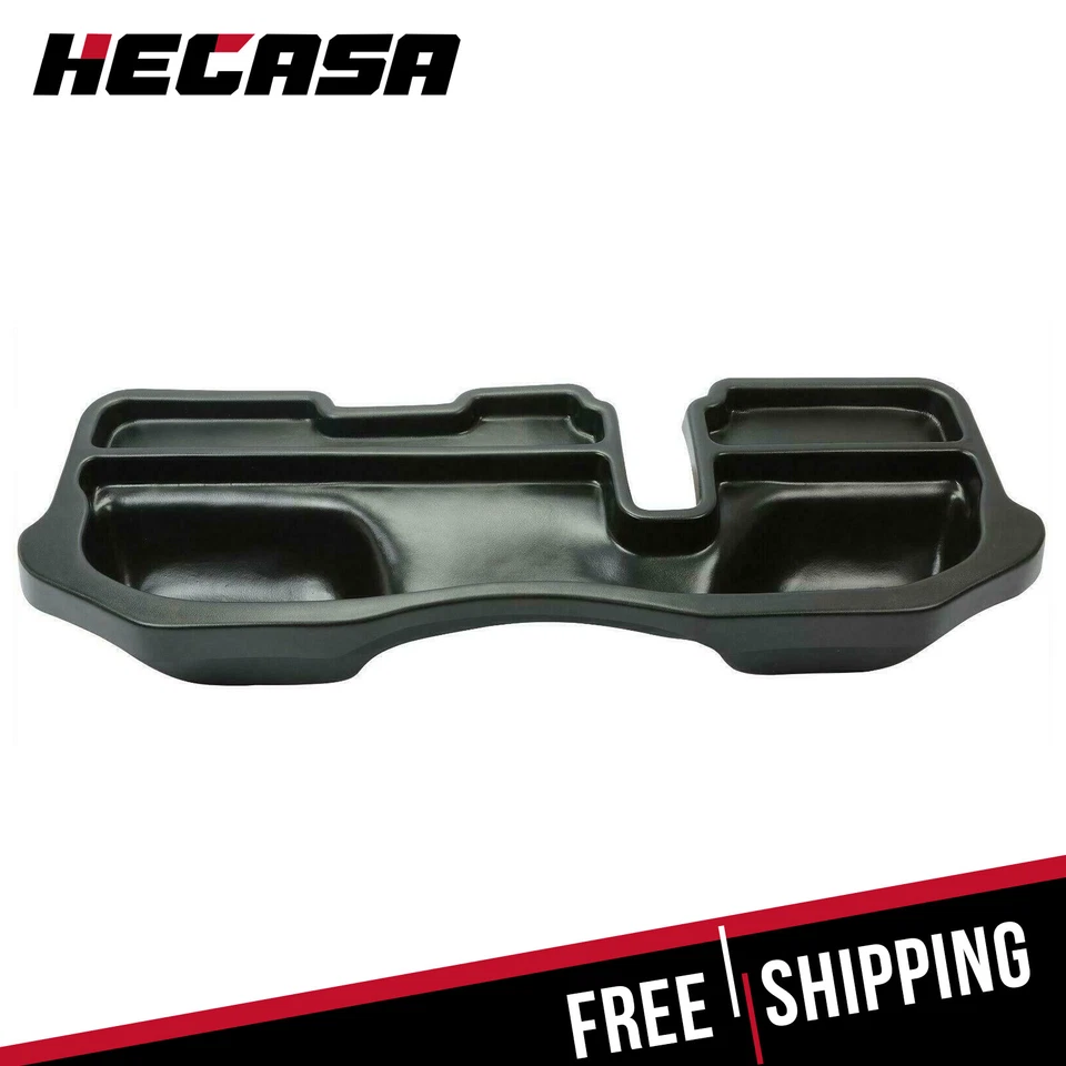 HECASA NEW Under Seat Storage Box fits 02-18 2019 Dodge Ram 1500 Quad / Crew Cab - Изображение 1 из 4