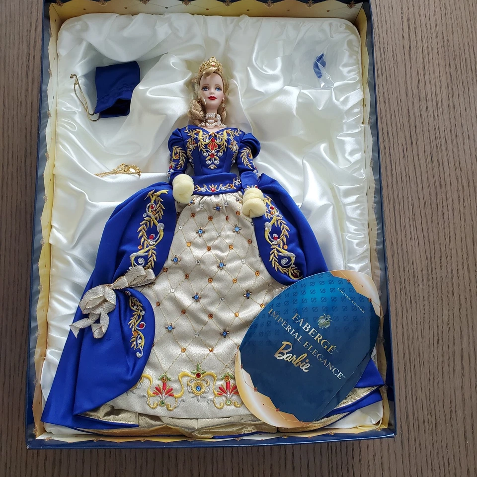 Muñeca Barbie Faberge Imperial Elegance 1998 nueva en caja, caja - con remitente, en caja original Foto 1 de 4