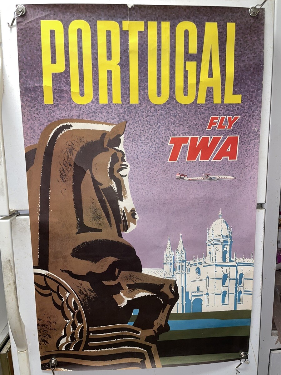 TWA航空ビンテージ オリジナルポスター 60年代（TWA Airlines