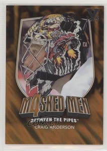 2011-12 ITG Between the Pipes Men 4 Gold Vault Silver /5 Craig Anderson #MM-01