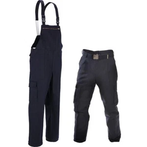 BaWü Feuerwehr Bundhose Latzhose Feuerwehrhose Tagesdiensthose inkl. Gürtel - Bild 1 von 5