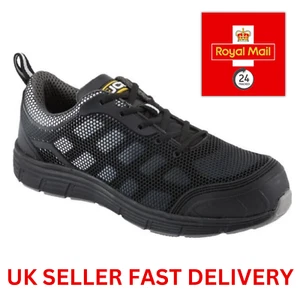 JCB Para Hombre Ligero Puntera de Acero Botas de Trabajo de Seguridad Negro Zapatos de Entrenador Talla 8-11 - Imagen 1 de 9