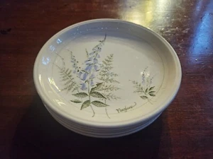 5x Biltons Foxglove Coloroll Side Plates - Picture 1 of 2