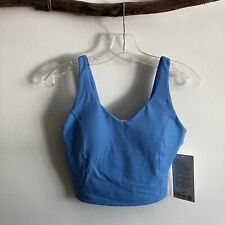Lululemon Size 6 Align C/D Cup Tank Top Aero Blue NEW SOLD OUT