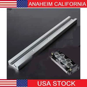 SGR20 2' feet Compact Linear Motion Guide Rail 2 Feet Long + SGB20UU-5 Bearing B - Picture 1 of 1