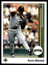 1989 Upper Deck Kevin Mitchell San Francisco Giants #163