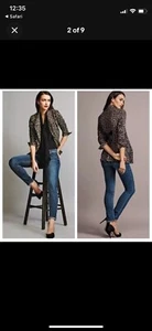 NEU CAbi Leopard Blazer Jacke Größe 12 - Bild 1 von 9