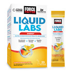Force Factor Liquid Labs Energy Drink, Electrolytes Powder, Hydration Packets