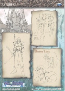 Tales of Destiny Trading Card Frontier Works No.68 Normal Garr Kelvin Woodrow