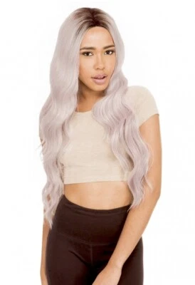 Chade New Born Free Synthetic Curved Lace Front Wig  MLC206 - Image 1 of 2