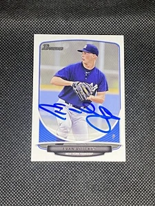 Evan Rutckyj New York Yankees 2013 Bowman Signed Auto Card #BP99 ~ COA - Picture 1 of 3