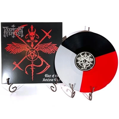 PERDITION TEMPLE Edict Of The Antichrist Elect LP Tri-Color Vinyl Angelcorpse - Image 1 of 3
