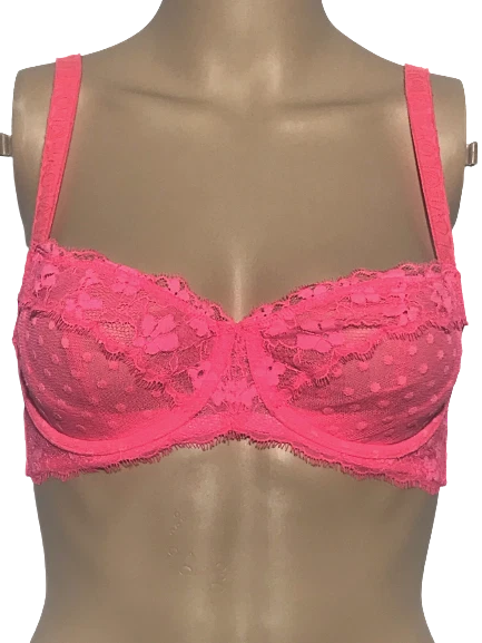 VICTORIAS SECRET DREAM ANGELS WICKED SUJETADOR PUSH-UP BALCONET SIN FORRO LUNARES NUEVO CON ETIQUETAS Foto 1 de 1