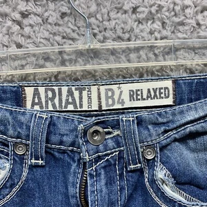 Ariat B4 Relaxed Boys Size 12 Jeans MX06F16NY Slim Fit Denim Pants Youth Cowboy - Picture 1 of 13