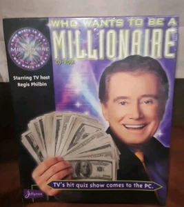 Brand New Sealed 1999 Who Wants to Be A Millionaire (CD-ROM, PC Game, Big Box) - Picture 1 of 5