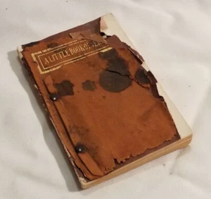 Antique Pocket Size Leather Bound Book "A Little Book Of Verses" By Eugene Field - Picture 1 of 9