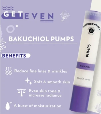 NEW! Nu Skin Nuskin Nutricentials Bakuchiol Pump - Image 1 of 2