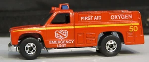 Vintage 1979 Hot Wheels Airport Rescue Fire Dept Truck EUC - Picture 1 of 9