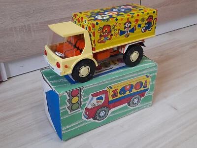 jouet ancien Mir ex URSS camion de cirque 27 cm 1970 - Photo 1/4
