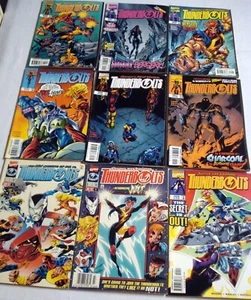 9 Thunderbolts Marvel Comics #3, #4, #10, #14, #18 thru #22 VG+ - Picture 1 of 3