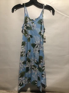 NEW Girls Beautiful Spaghetti ￼ Strap Floral Sundress Dress Sz 10 w Tag - Picture 1 of 11