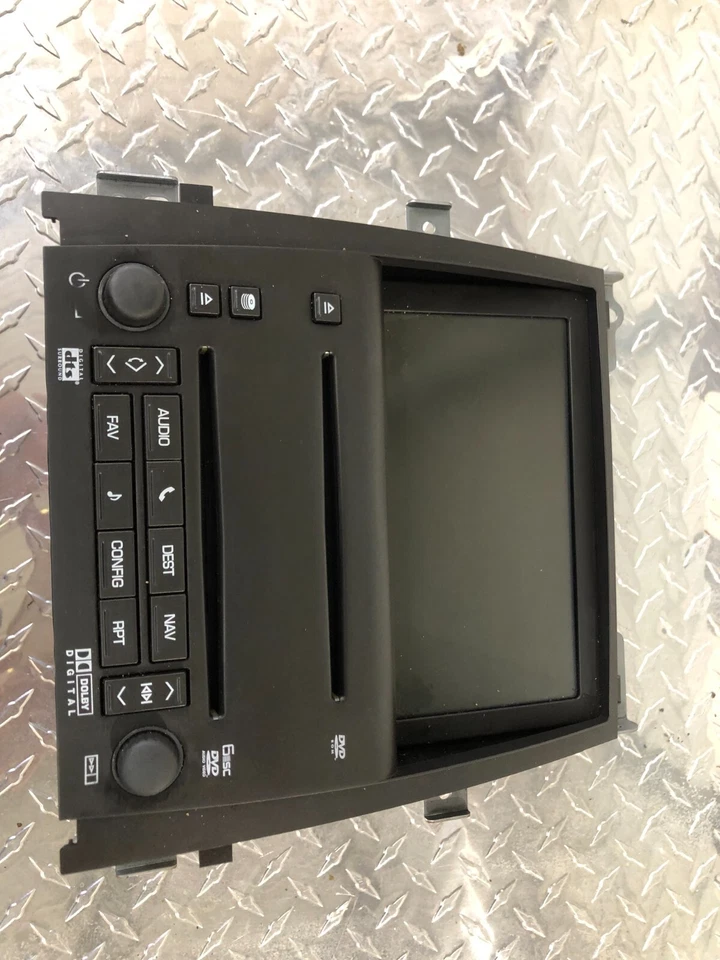 07-09 Cadillac Escalade AM FM CD Navegación Receptor Unidad Principal Radio OEM 2589052 Foto 1 de 4