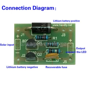 DIY Kits Light Sensor Lithium Battery Charging Board Charge For Solar Charging - Picture 1 of 6
