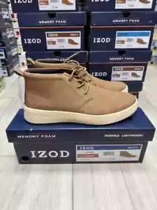 ELIGE LA TALLA Izod Hombres Palmer Chukka Bota Zapatos Marrón Nuevo - Imagen 1 de 10