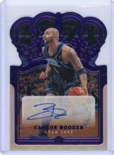 2021-22 Crown Royale AUTO CA-CBZ CARLOS BOOZER /25 JAZZ