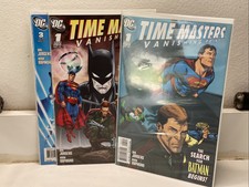 Dc Comics Time Masters Vanishing Point issues 1-3 + # 1 Variant By Dan Jurgens