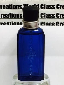 LUCKY YOU BLUE FOR MEN - 1.0 OZ/30 ML COLOGNE SPRAY  LIMITED EDITION - RARE - Picture 1 of 1