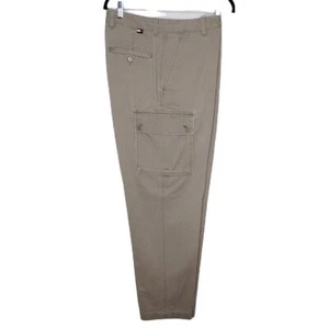 Vintage Tommy Hilfiger Herren 34 / 30 Cargo Taschen Logo Hose - Bild 1 von 8