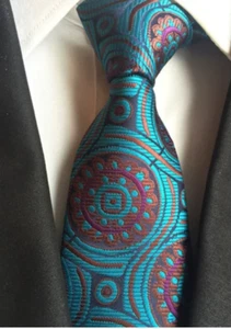 Interesante juego de pañuelos y gemelos cuadrados de bolsillo con corbata de seda tónica - Imagen 1 de 1