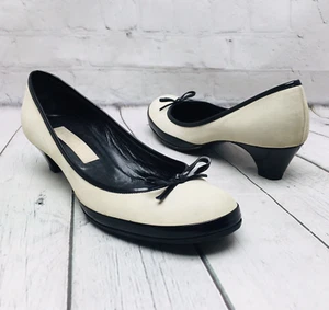 Marc By Marc Jacobs Women’s Ballet-8.5 M Heel Slip On Gray Suede Bow Made Italy - Picture 1 of 12