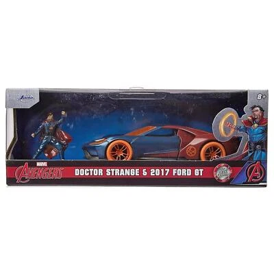 MARVEL Doctor Strange 2017 Ford GT Avengers Collectors Die-Cast Car With Figure 1:32