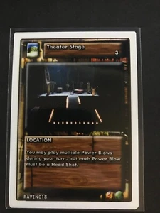 Raven THEATER STAGE Highlander CCG TCG 2nd Edition 2E - Picture 1 of 2