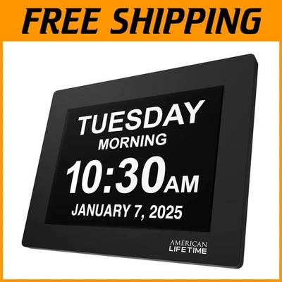 Multi-Language Digital Alarm Clock Elderly - Image 1 of 4