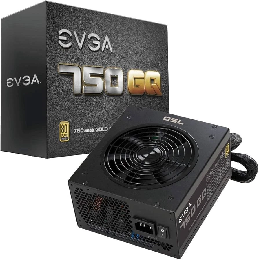 EVGA 750 GQ 750 W  Power Supply (210-GQ-0750-V1) - Image 1 of 2