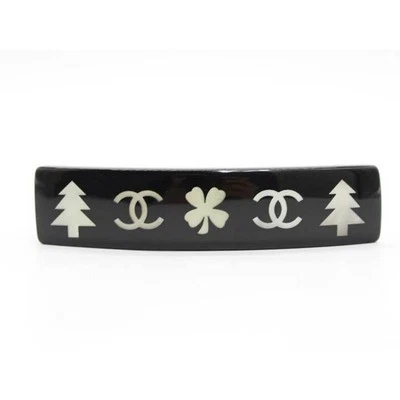 Coco Mark Barrette Black Ladies Used Item No accessories included Japan - Image 1 of 4